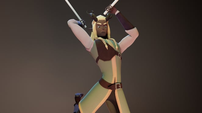 cecilieK_gameCharacter_elf_pose02
