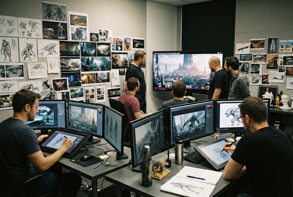 storyboarding in VFX